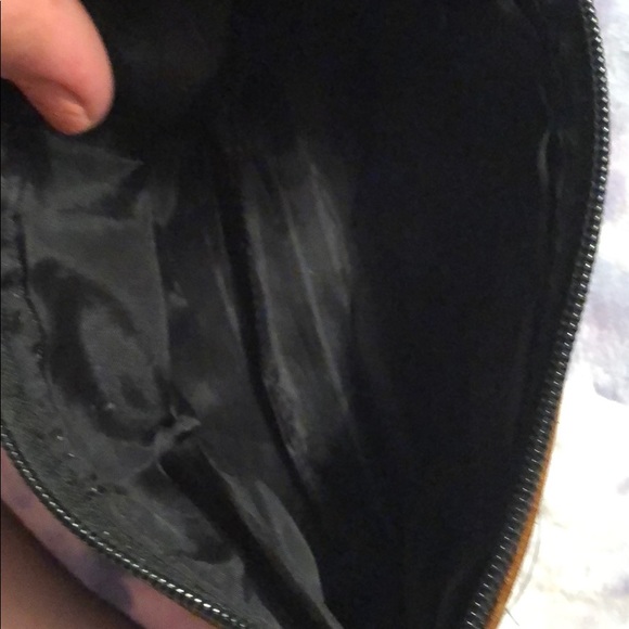 PURA VIDA handbag, purple and patterned colors - Picture 3 of 3